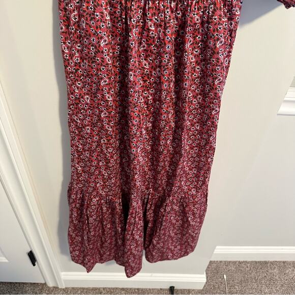 Xirena Pink Floral Button Front Maxi Dress XS - Picture 4 of 11